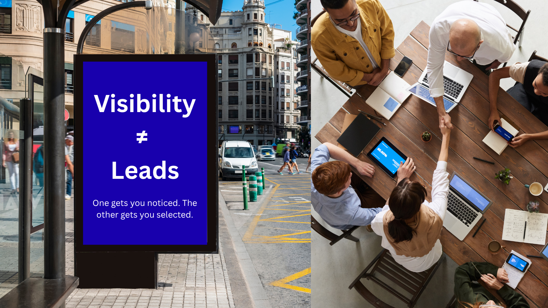 Visibility ≠ Leads (and Why That Matters in B2B)